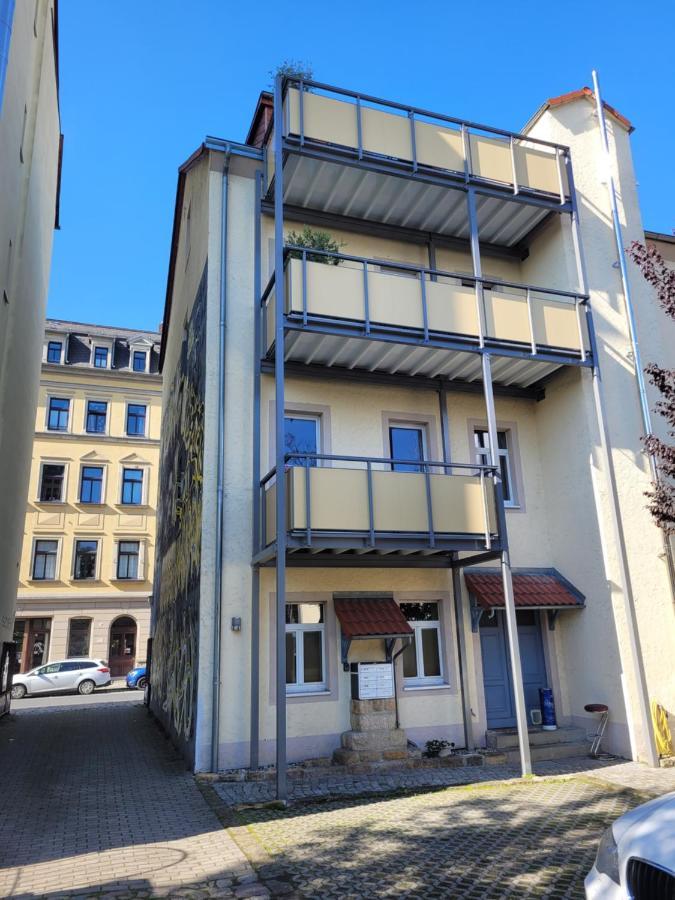 Ferienwohnung Dresden-Neustadt mit Parkplatz Exterior foto